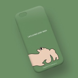 [폰케이스] 북극곰 하드